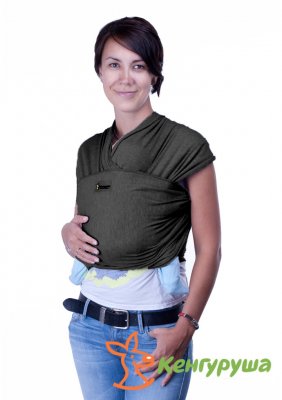 Слинг-шарф трикотажный Classic, графит
