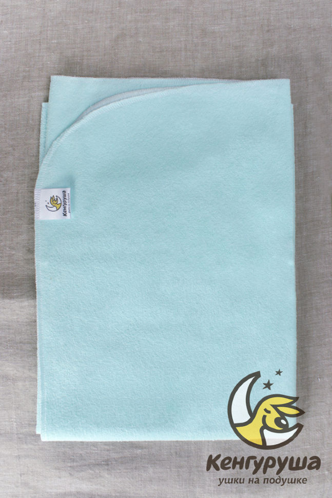 Пеленка непромокаемая, fresh mint